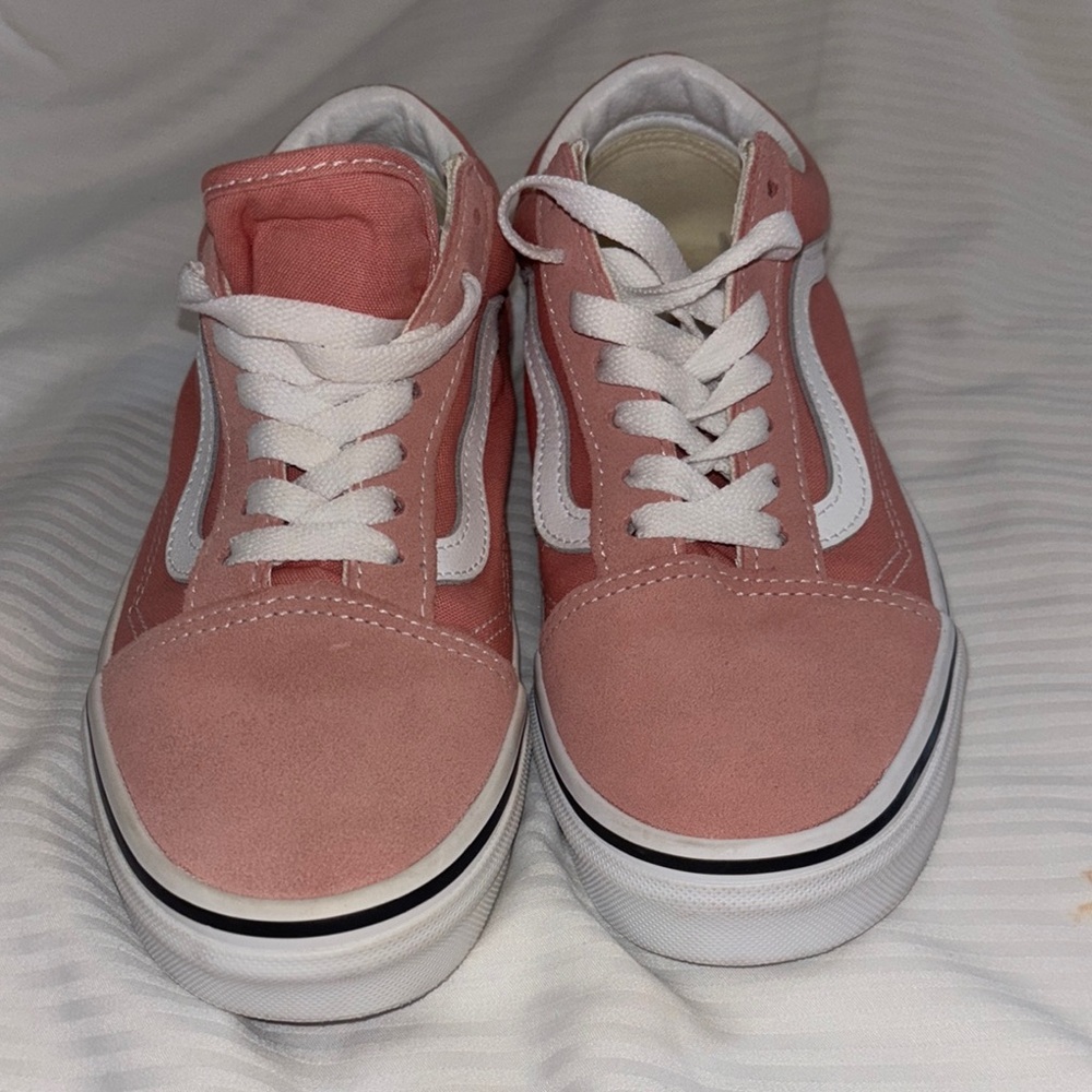 Pink and White Sneakers